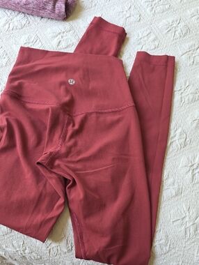 lululemon athletica High-Rise Leggings in Deep Rose